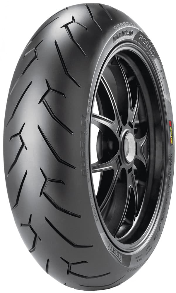 Pirelli Diablo Rosso 2 Rear Motorcycle Tire - Image 2