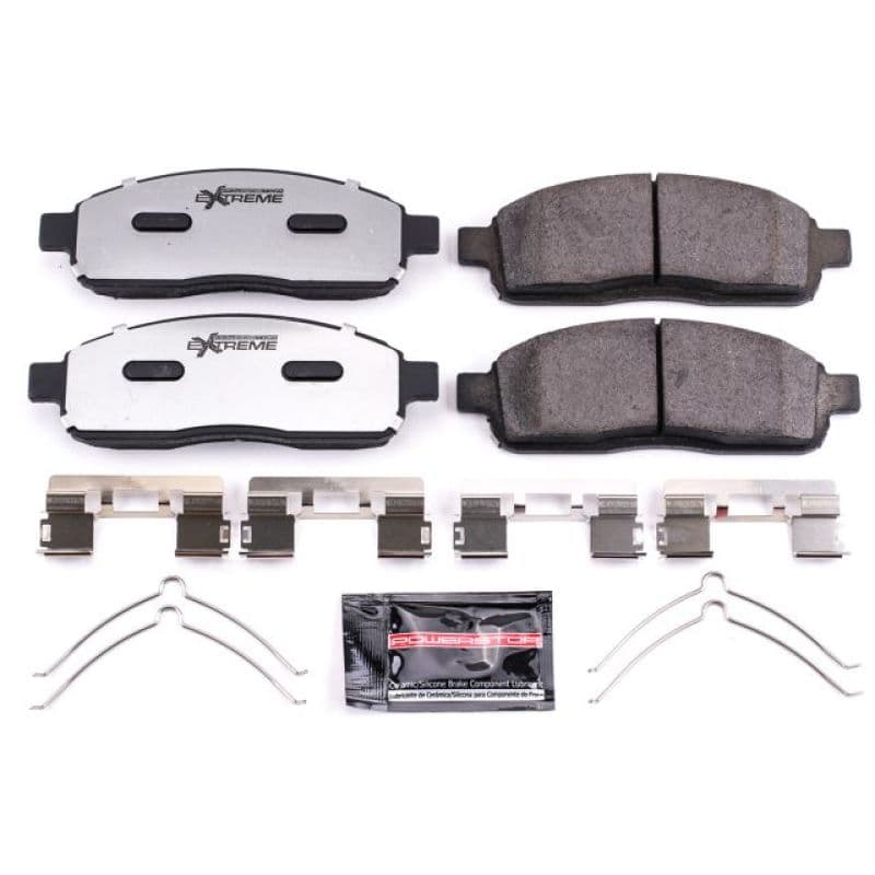 PowerStop Z36 Ceramic Brake Pads for Trucks & SUVs Low-Dust Carbon-Fiber Comp...