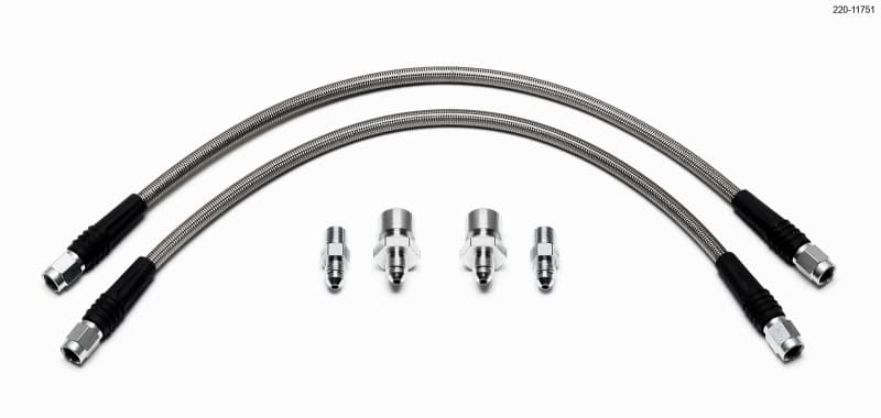 Wilwood Flexline Brake Hose Kit for Miata 90-05 Front 16in