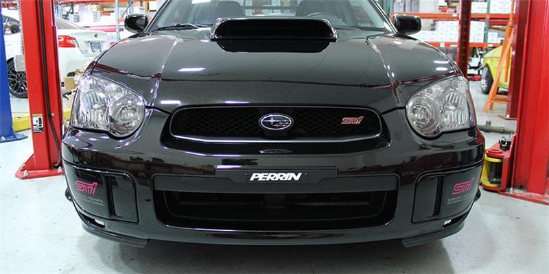 Perrin Performance License Plate Delete for 02-05 Subaru WRX/STI/Impreza Black - Image 3