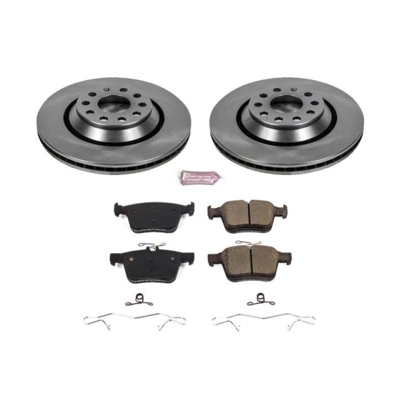 PowerStop Autospecialty Brake Kit with Z17 Ceramic Pads and Rotors
