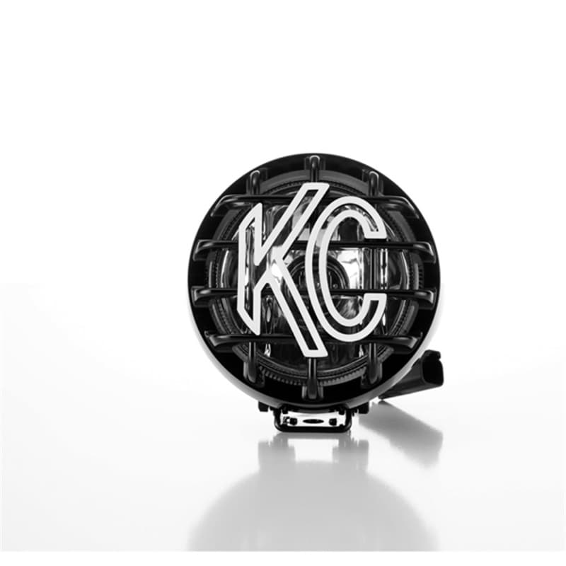 KC HiLiTES Rally 400 4" Halogen Lights 55W Black Steel Housing - Image 5