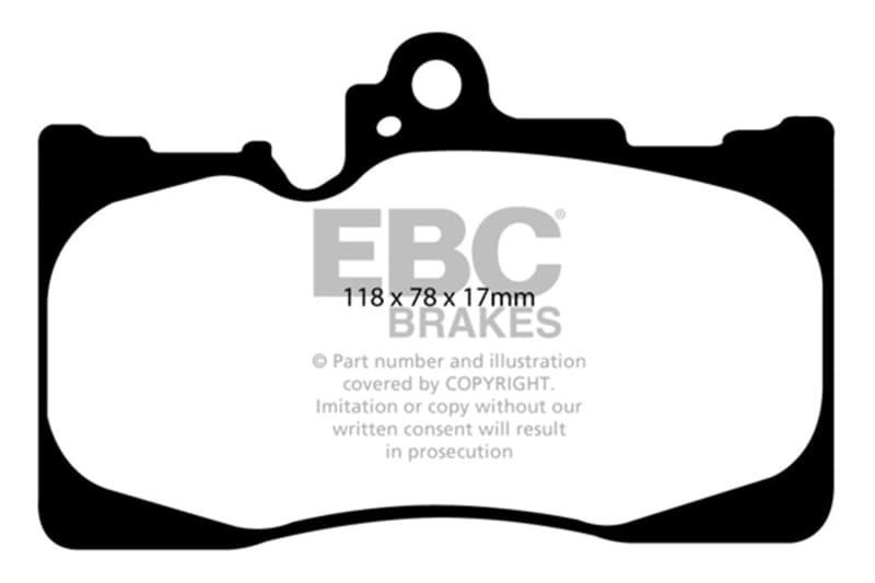 EBC Premium Rotor and Pad Kit for Front and Rear Axles with Ultimax Aramid Pads - Image 2