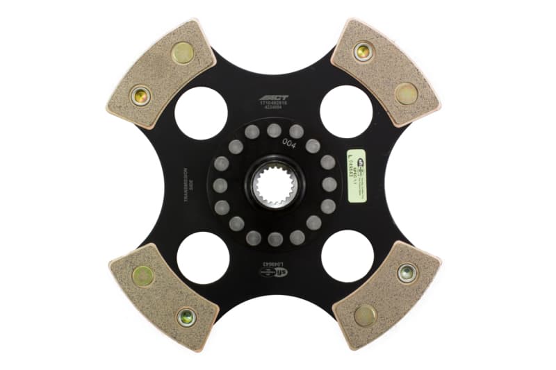 ACT Race Clutch Disc 4-Pad Rigid Ceramic Friction High Strength Rivets