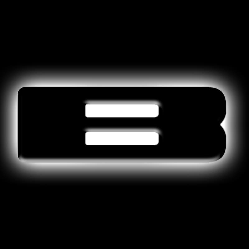 ORACLE Lighting LED Illuminated Emblems Universal Edge-Lit Letters