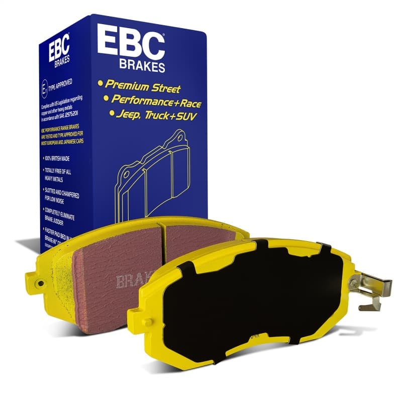 EBC Yellowstuff Brake Pad Set for Street and Track Driving High Performance