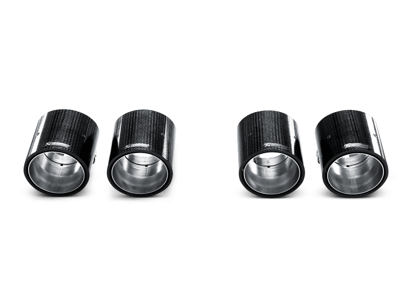 Akrapovic Tail Pipe Set - Carbon - Image 2