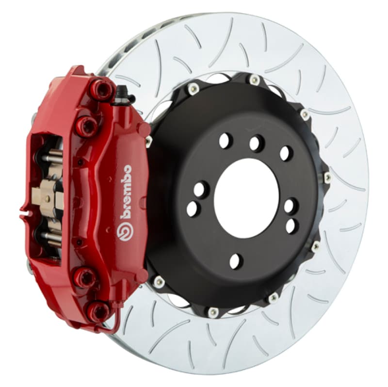 Brembo Rear GT Big Brake Kit for 99-04 996 4-Piston Cast 345x28mm Slotted Rotor