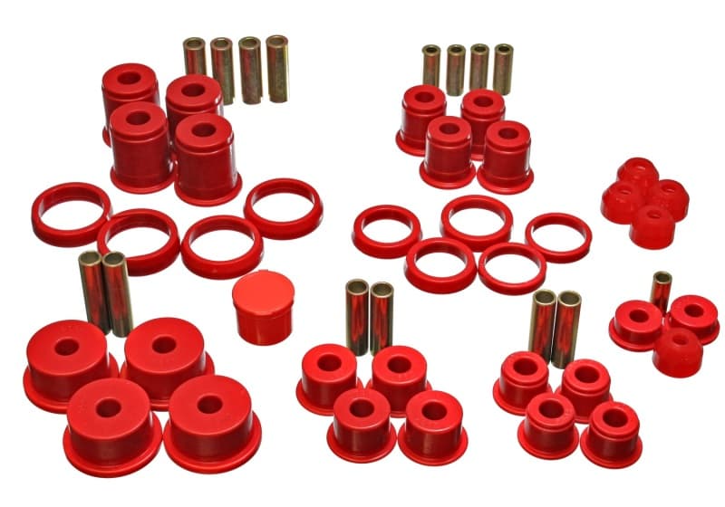 Energy Suspension Hyper-Flex Polyurethane Bushings Red - Image 2