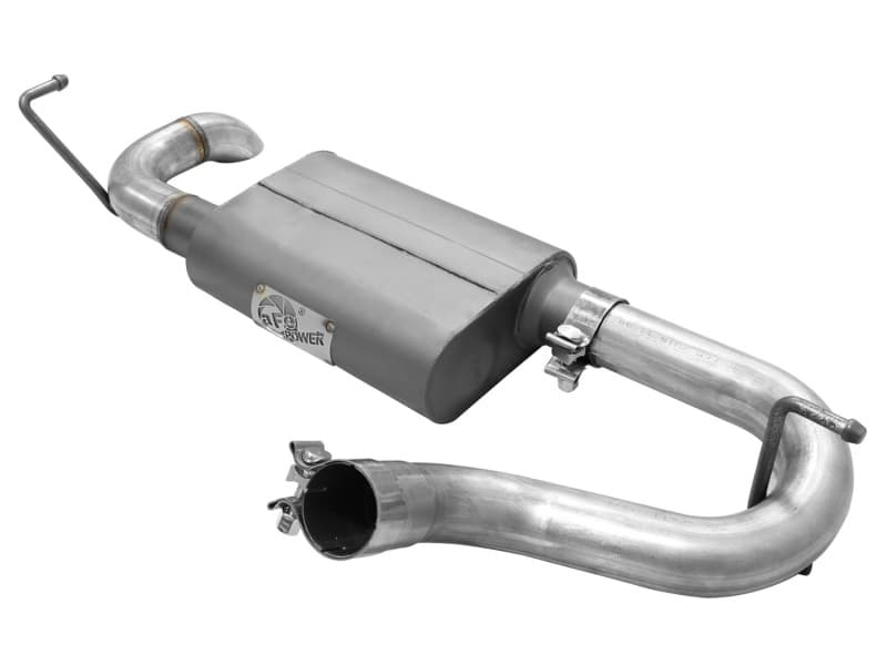 aFe Scorpion Aluminized Hi-Tuck Cat-Back Exhaust System 2.5" Mandrel-Bent - Image 3