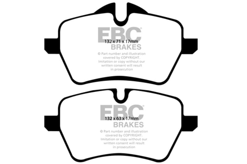 EBC Bluestuff NDX Brake Pad Set High Friction Sport & Race Material - Image 4