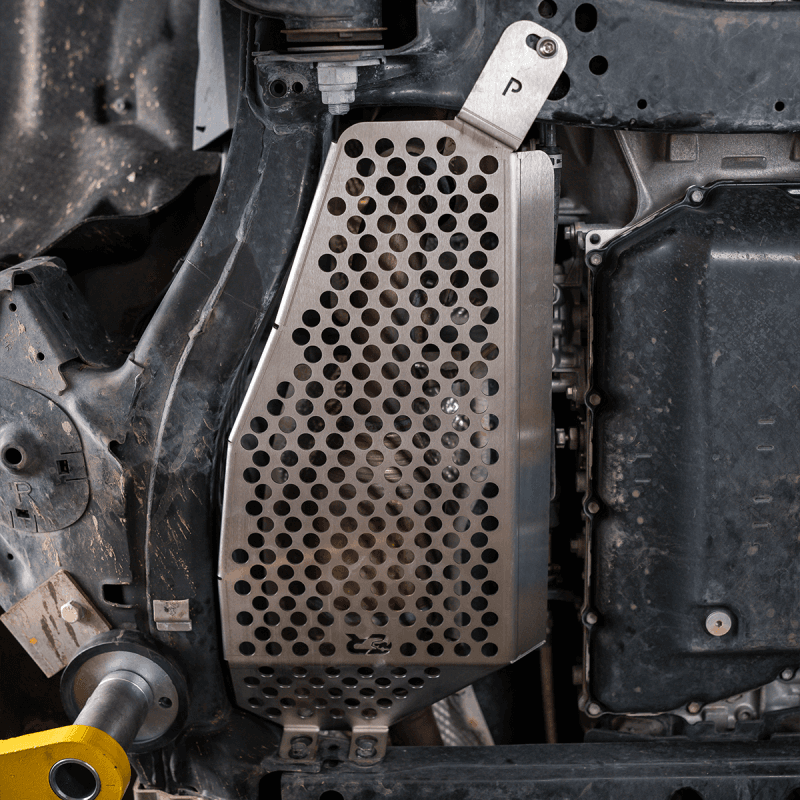 Cali Raised LED Catalytic Converter Shield for 22+ Toyota Tundra