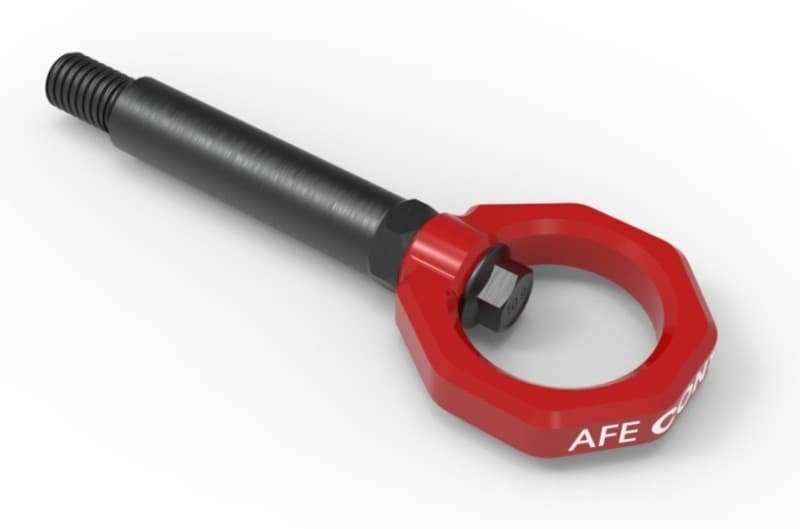 aFe Tow Hook for BMW CNC Machined 4130 Steel Rear Stem Loop - Image 2