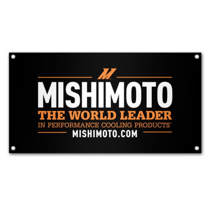 Mishimoto Banner & Decal for Promotional Use with Chilly Cares Donation
