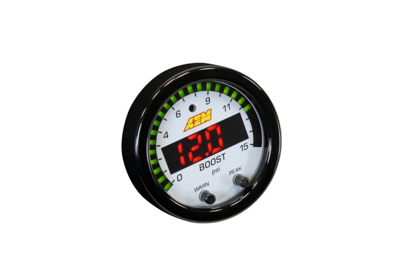 AEM X-Series Digital Gauge with AEMnet CAN-Bus and Programmable LED Display - Image 4