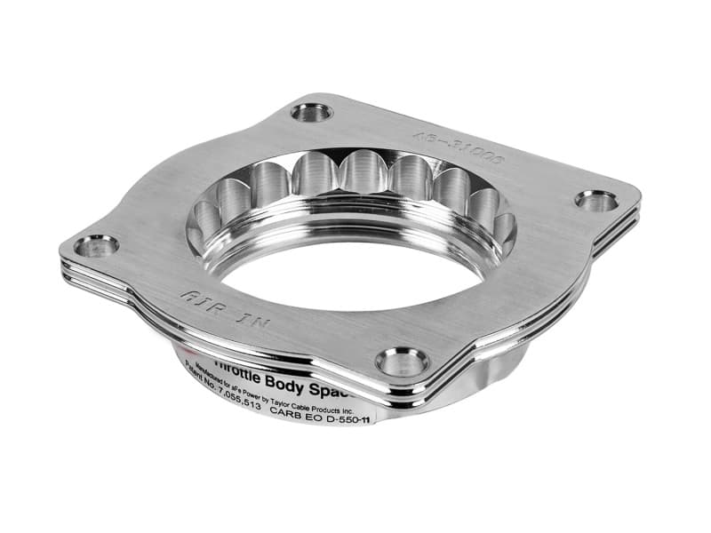 aFe Silver Bullet Throttle Body Spacer for Improved Airflow T-6061 Billet Alu...