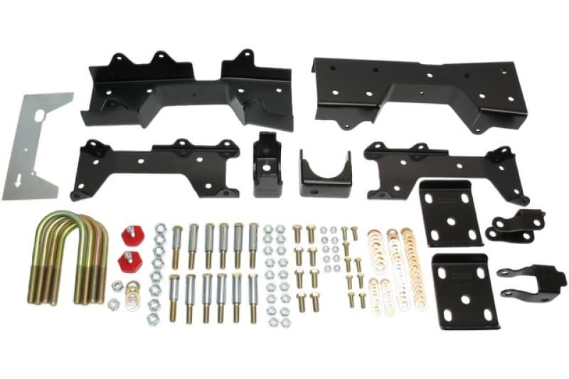 Belltech Rear Axle Flip Kit for Trucks Steel Powder Coated with Grade 8 Hardware - Image 2