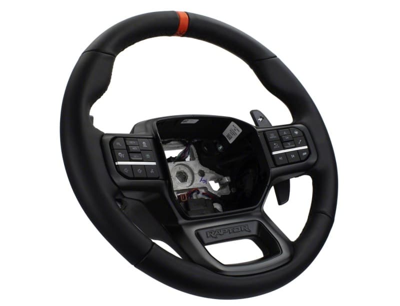 Ford Racing Steering Wheel for Ford Mustang with Paddle Shifters Black - Image 4