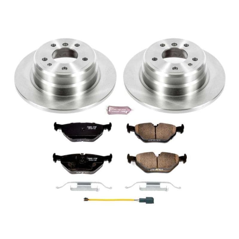 PowerStop Autospecialty Brake Kit with Z17 Ceramic Pads and Rotors