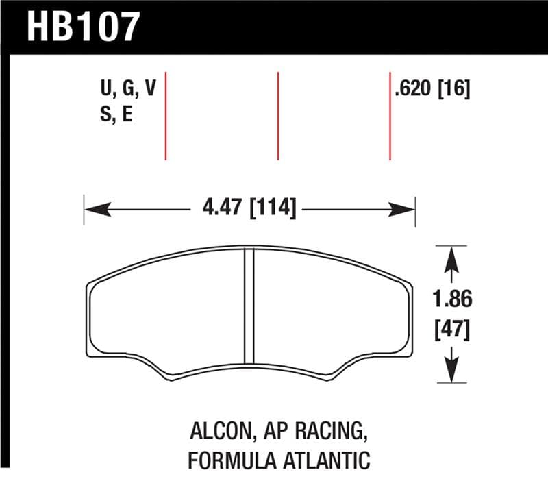 Hawk Performance DTC-70 Brake Pad Sets High Performance Street Compound
