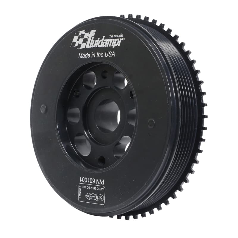 Fluidampr Harmonic Balancer for Mazda MZR 2.3/2.5L 6" Steel Black Zinc Chromate - Image 3