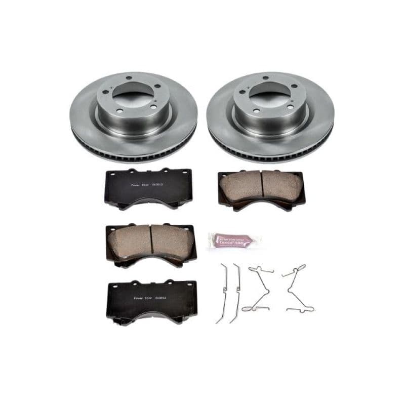 PowerStop Autospecialty Brake Kit with Z17 Ceramic Pads and Rotors
