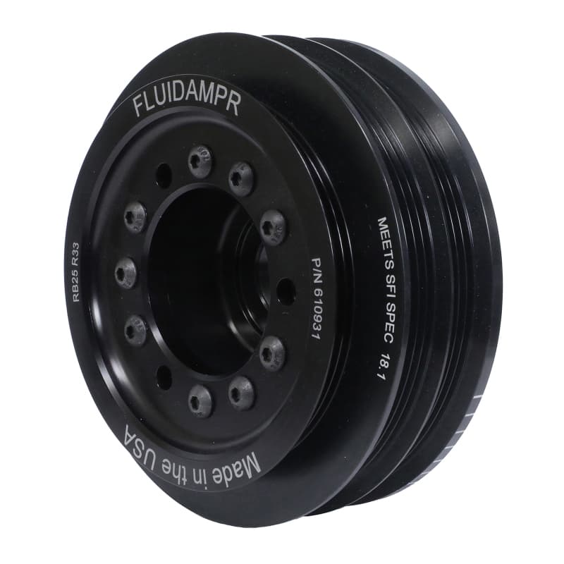 Fluidampr Performance Damper for Import Vehicles Viscous Harmonic Balancer - Image 2