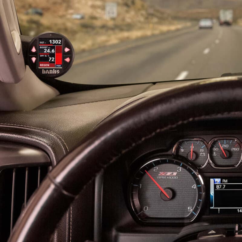 Banks Power iDash Stealth Gauge Mounts for 2015-2019 GM 2500/3500 A-Pillar Gr... - Image 2