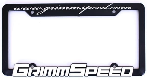 GrimmSpeed License Plate Frame Pair