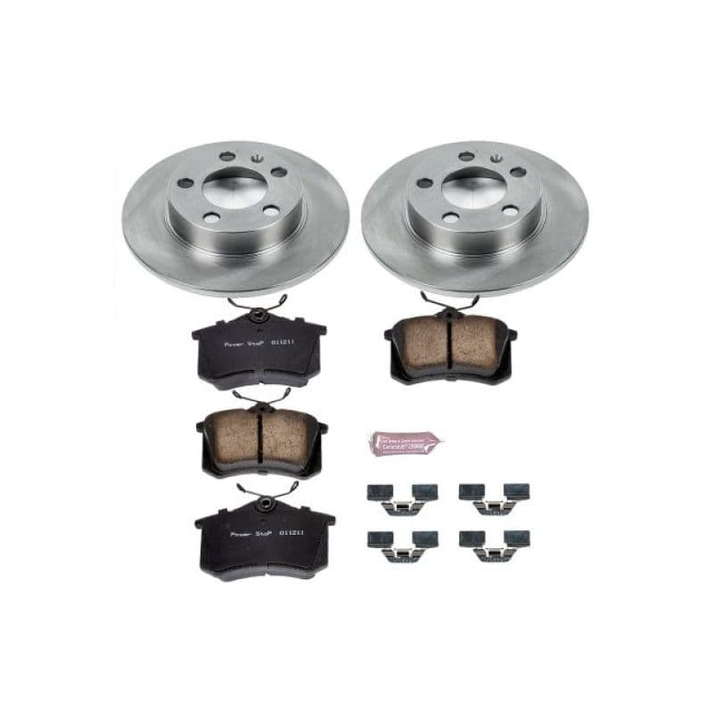 PowerStop Z17 Stock Replacement Brake Kit with Autospecialty Rotors