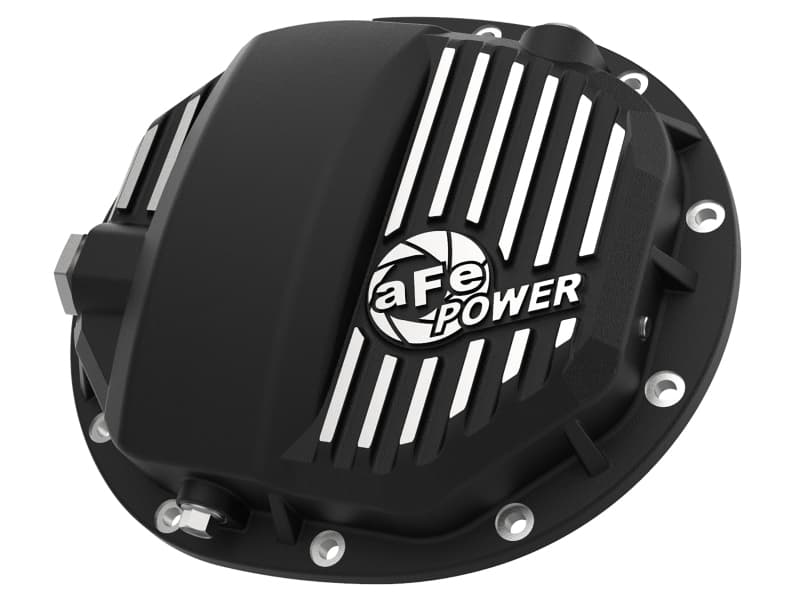 aFe Power Rear Differential Cover for Chevy C6 Cast Aluminum Black Powder-Coated