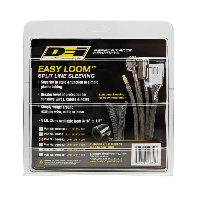 DEI Easy Loom Split Wire Sleeve Protective Sleeve for Trucks, SUVs, ATVs, UTVs - Image 3