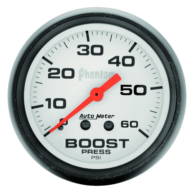 AutoMeter Mechanical Boost Gauge 1/8" NPT Connection Ultra-Precise - Image 2