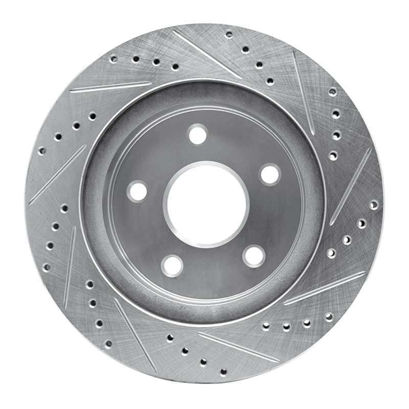DFC Brake Rotors Drill & Slot 631-40094L Precision Cut Mill-Balanced - Image 5