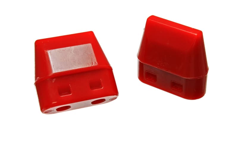 Energy Suspension Bump Stops for Control Arms Red Hyper-Flex Polyurethane - Image 3