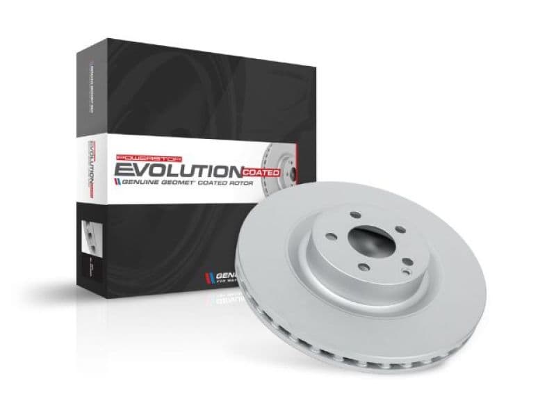 PowerStop Evolution Coated Rotor for Chevy C6 Genuine GEOMET Rust Protection - Image 2