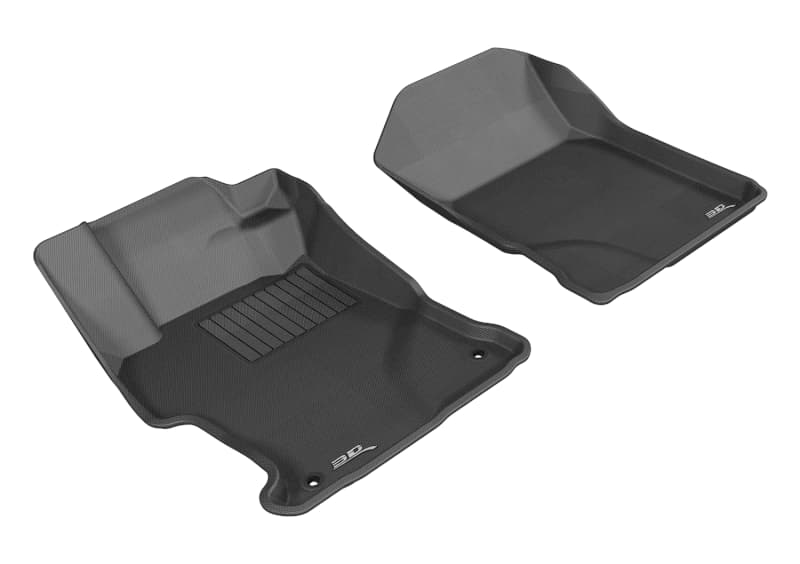 3D MAXpider KAGU All-Weather Floor Mats for Custom Fit Vehicles Three-Layer D...