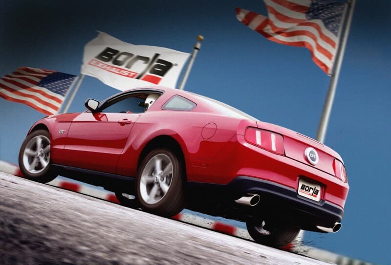 Borla Axle-Back Exhaust for 2010 Mustang GT with S-Type Mufflers - Image 4