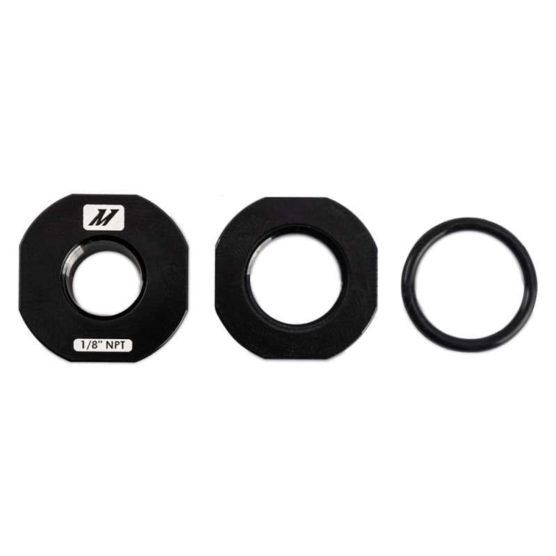 Mishimoto 1/8"-NPT Aluminum Hose Bung Adapter CNC Machined - Image 3