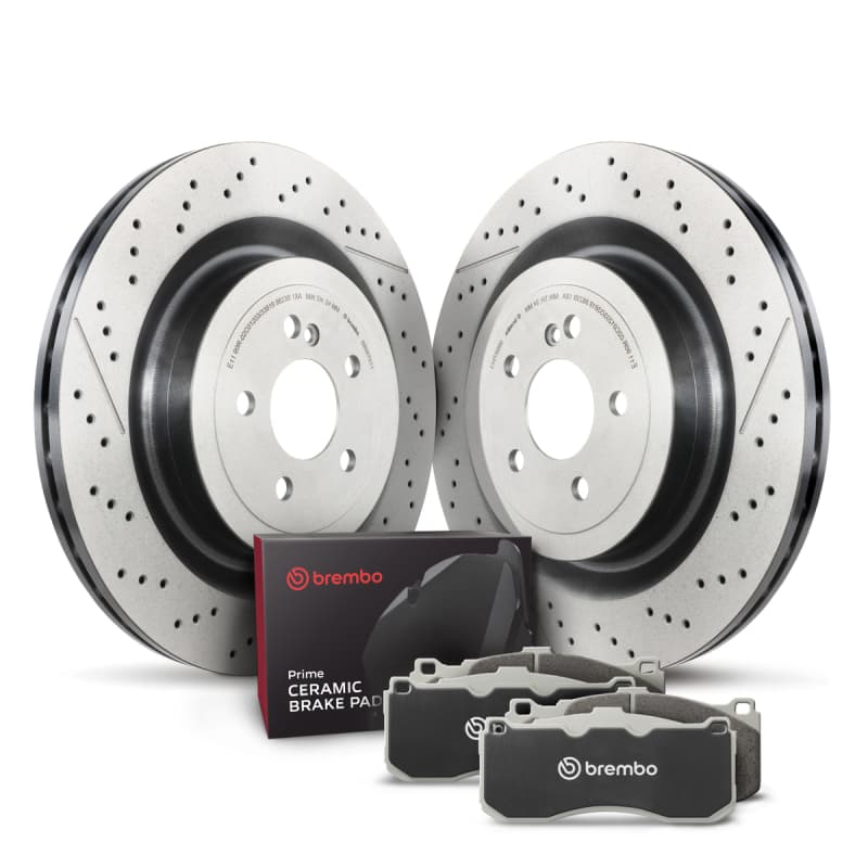 Brembo OE Brake Rotors UV Coated High Carbon Cast Iron