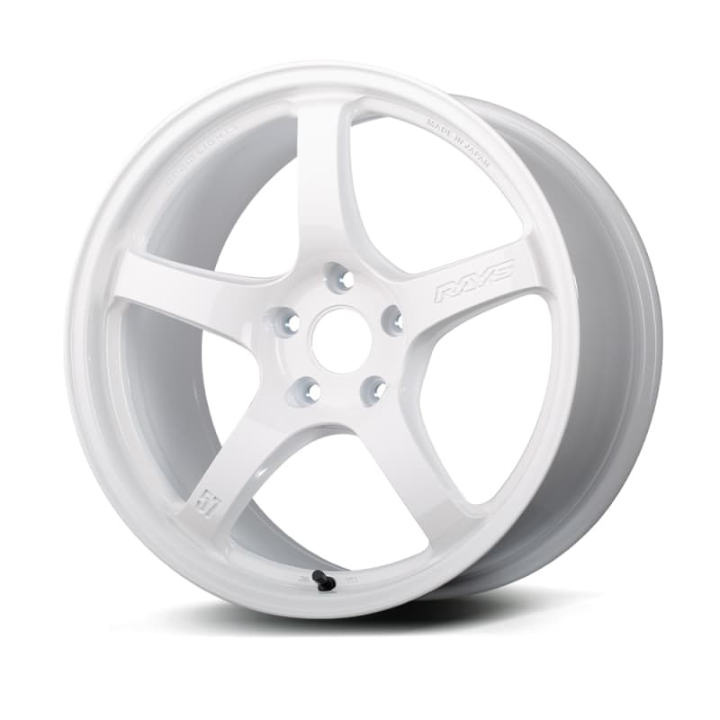 Gram Lights 57CR Wheels 18x9.5 +38 5x100 Ceramic White Pearl