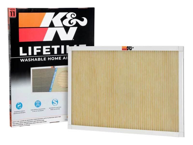 K&N Engineering HVAC Filter Reusable Pleated Synthetic Media for Home & Office - Image 3