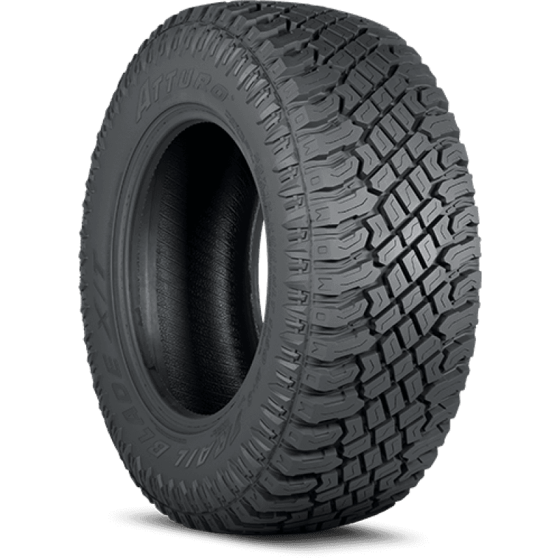 Atturo Tire Trail Blade X/T Hybrid Tire MT Shoulder Block and AT Center Tread