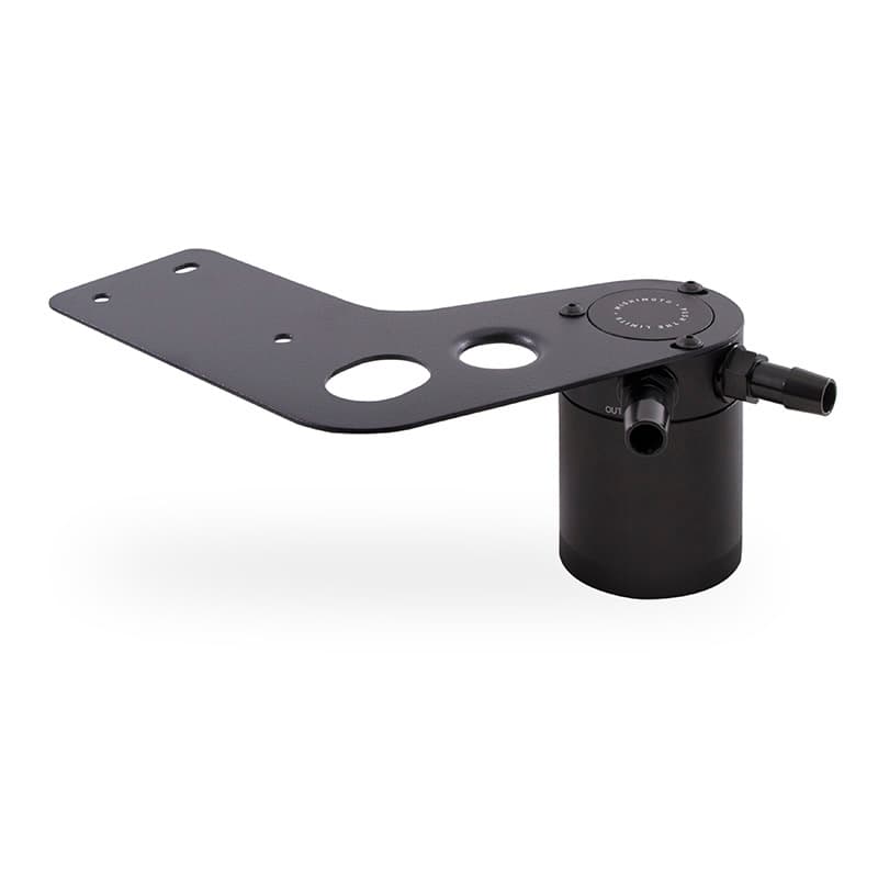 Mishimoto Baffled Oil Catch Can Kit for Ford Mustang 2-Port Compact Bronze Fi... - Image 4