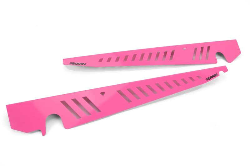 Perrin Performance Fender Shroud Set for 15-21 Subaru WRX/STI Hyper Pink - Image 2