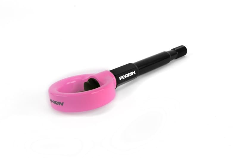 Perrin Performance Tow Hook Kit for 15-21 Subaru WRX/STI Rear Hyper Pink