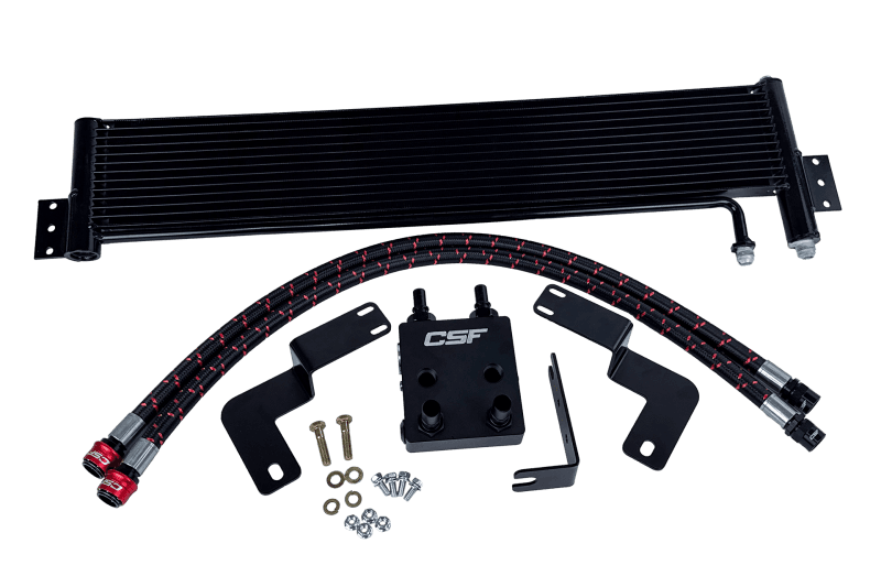CSF Transmission Oil Cooler with DYME Pro/Spec Quick Release Fittings 10,000 PSI - Image 2
