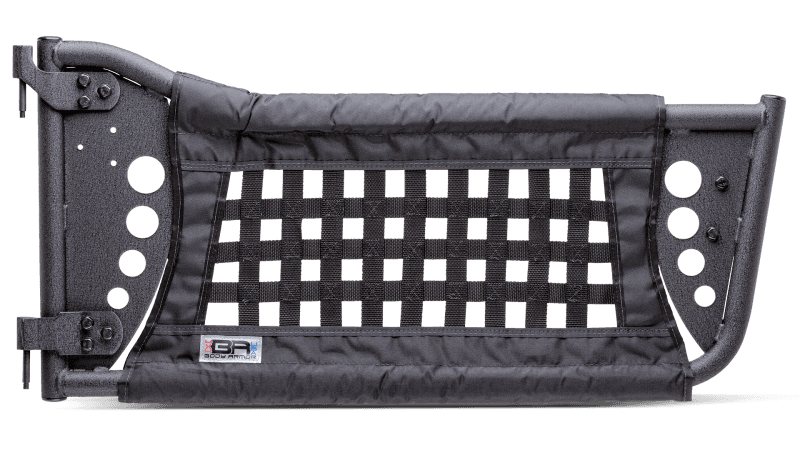 Body Armor 4x4 Trail Doors for Jeep TJ Steel Tube Dual-Stage Locking Latch