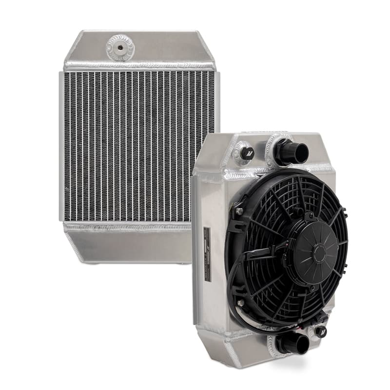 Mishimoto Aluminum Radiator for Drag Race Cars Universal with Threaded Inlet/... - Image 2