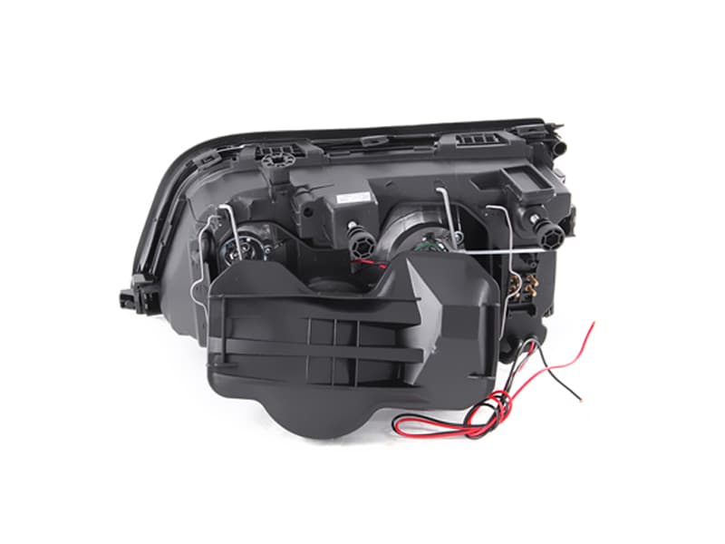 ANZO Crystal Headlights for 4-Pin Models Clear Lens Chrome Housing Pair - Image 4